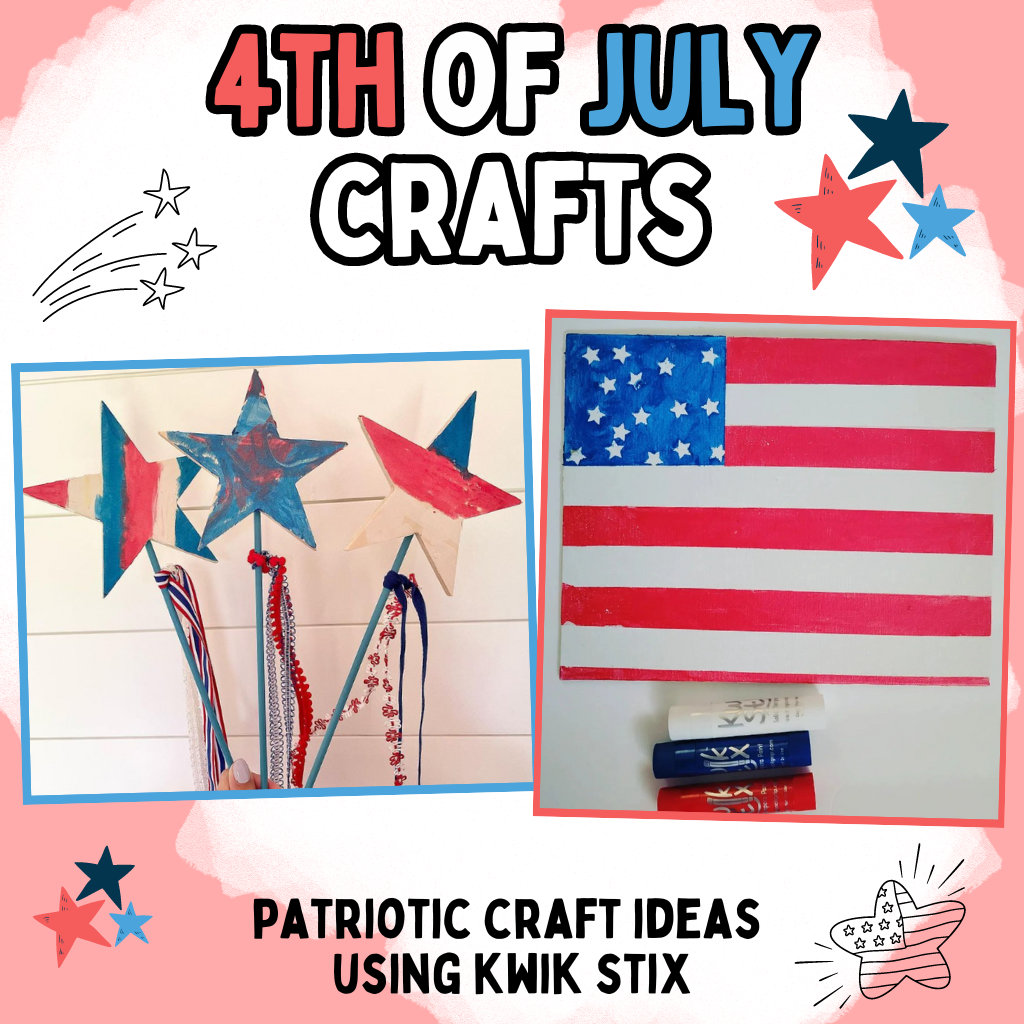 Show Patriotic Colors with Fun July 4th Crafts