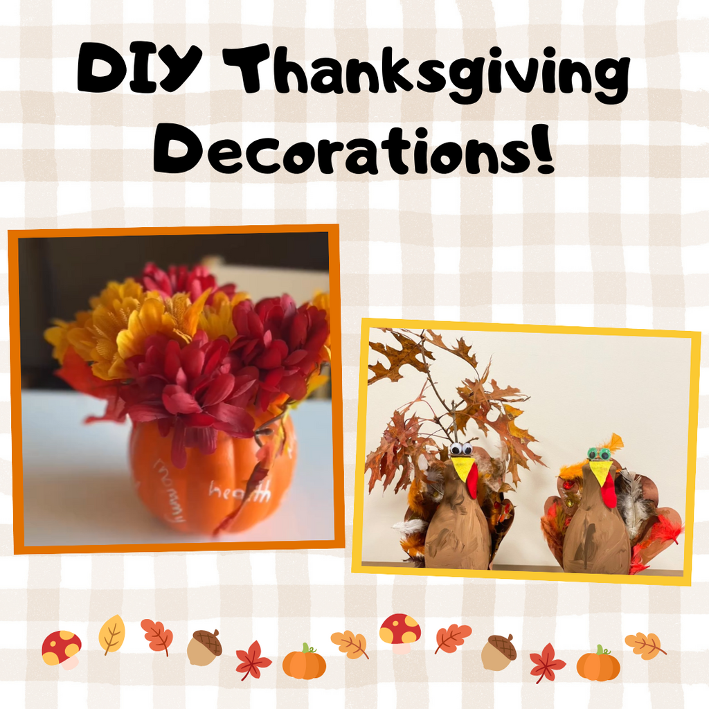 DIY Table Decor for Thanksgiving Dinner!