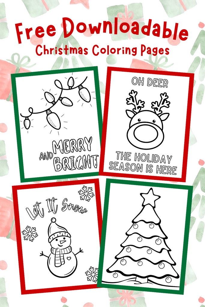 Free Christmas Coloring Pages