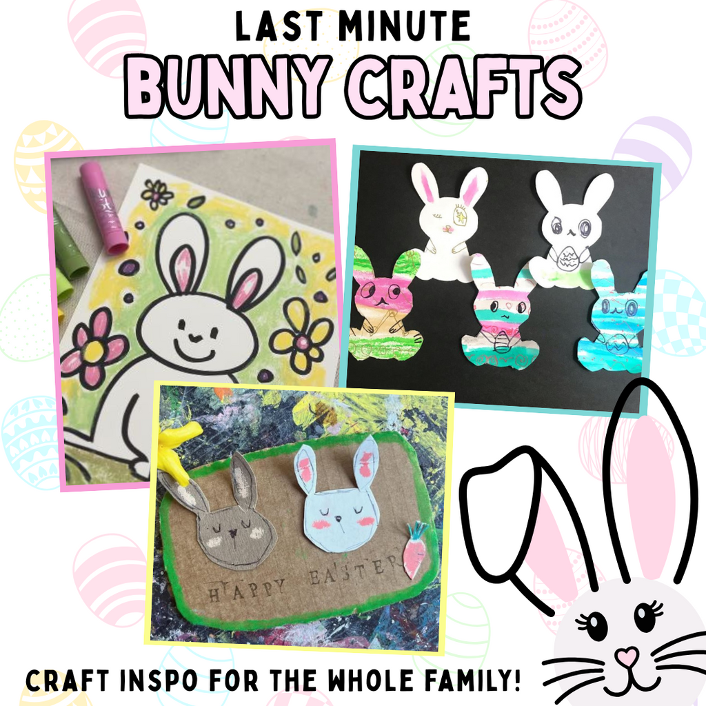 Cute DIY Bunny Crafts with Kwik Stix!