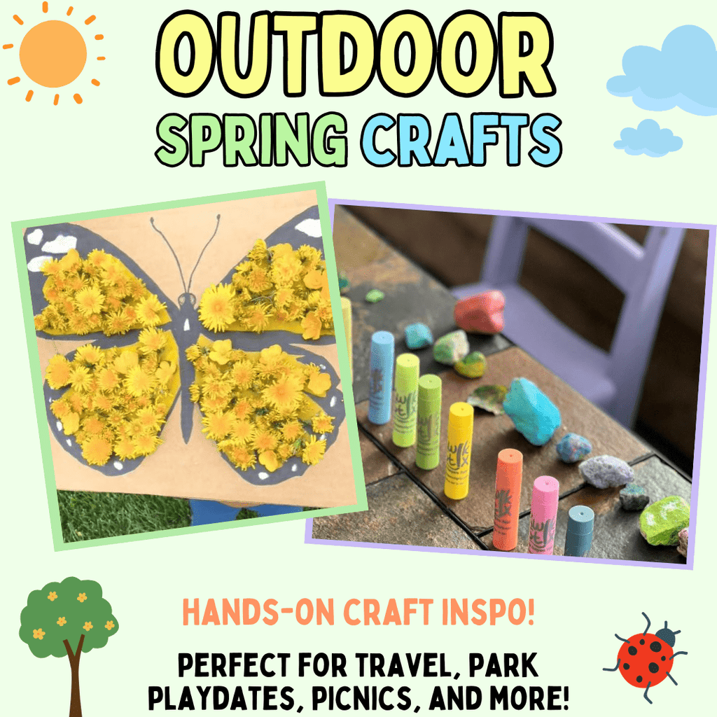 Get Creative Outside: Outdoor Spring Crafts for Kids