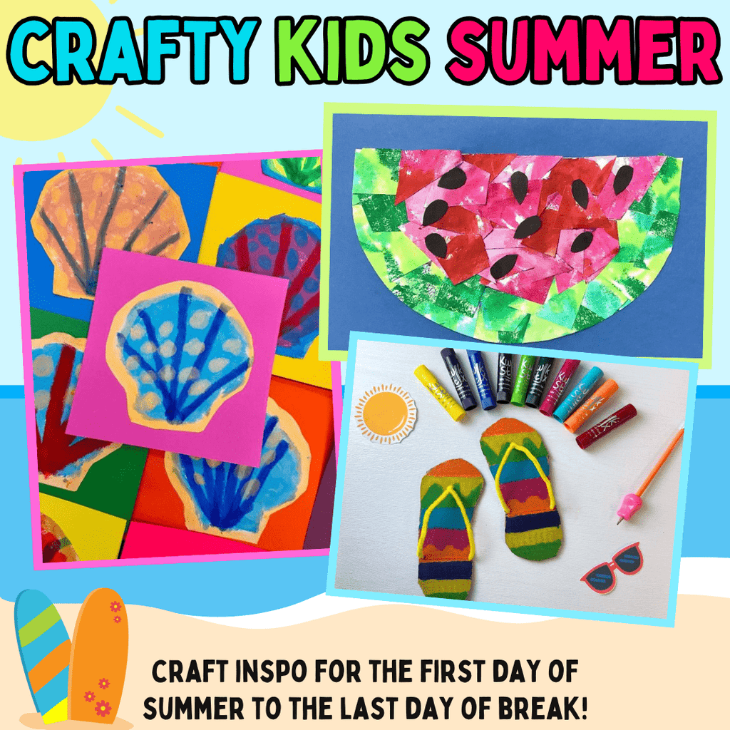 Kick Off Summer with Fun & Easy Crafts for Kids! ☀️🎨