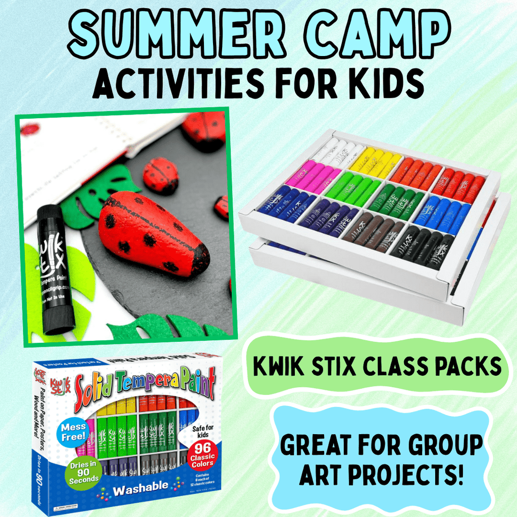 Kick Off Summer with Creative Fun: Easy Summer Camp Activities Using Kwik Stix