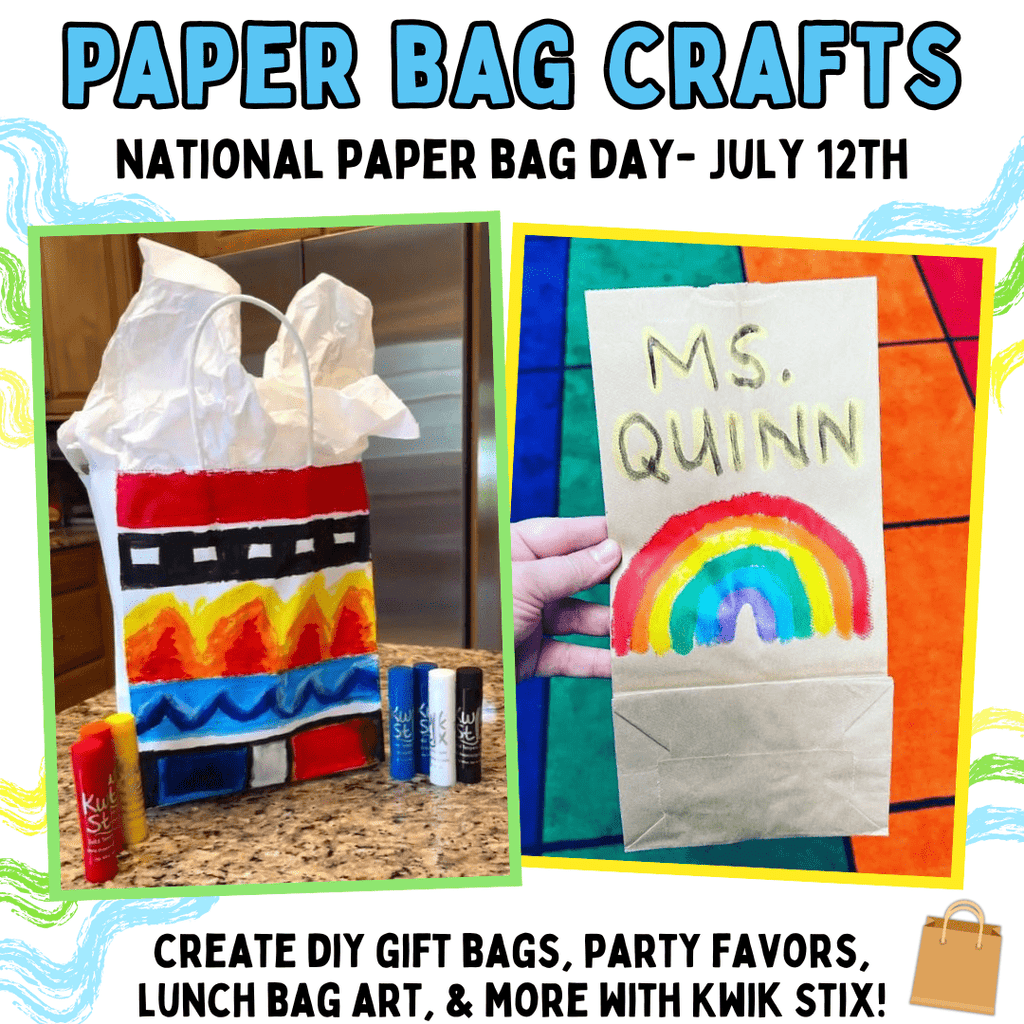 Celebrate National Paper Bag Day with These Easy Kwik Stix Crafts