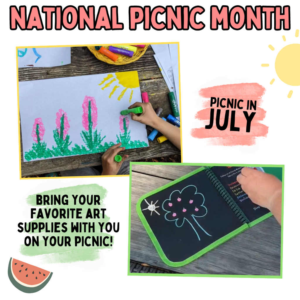 Art Supplies on the Go: Must-Haves for National Picnic Month!