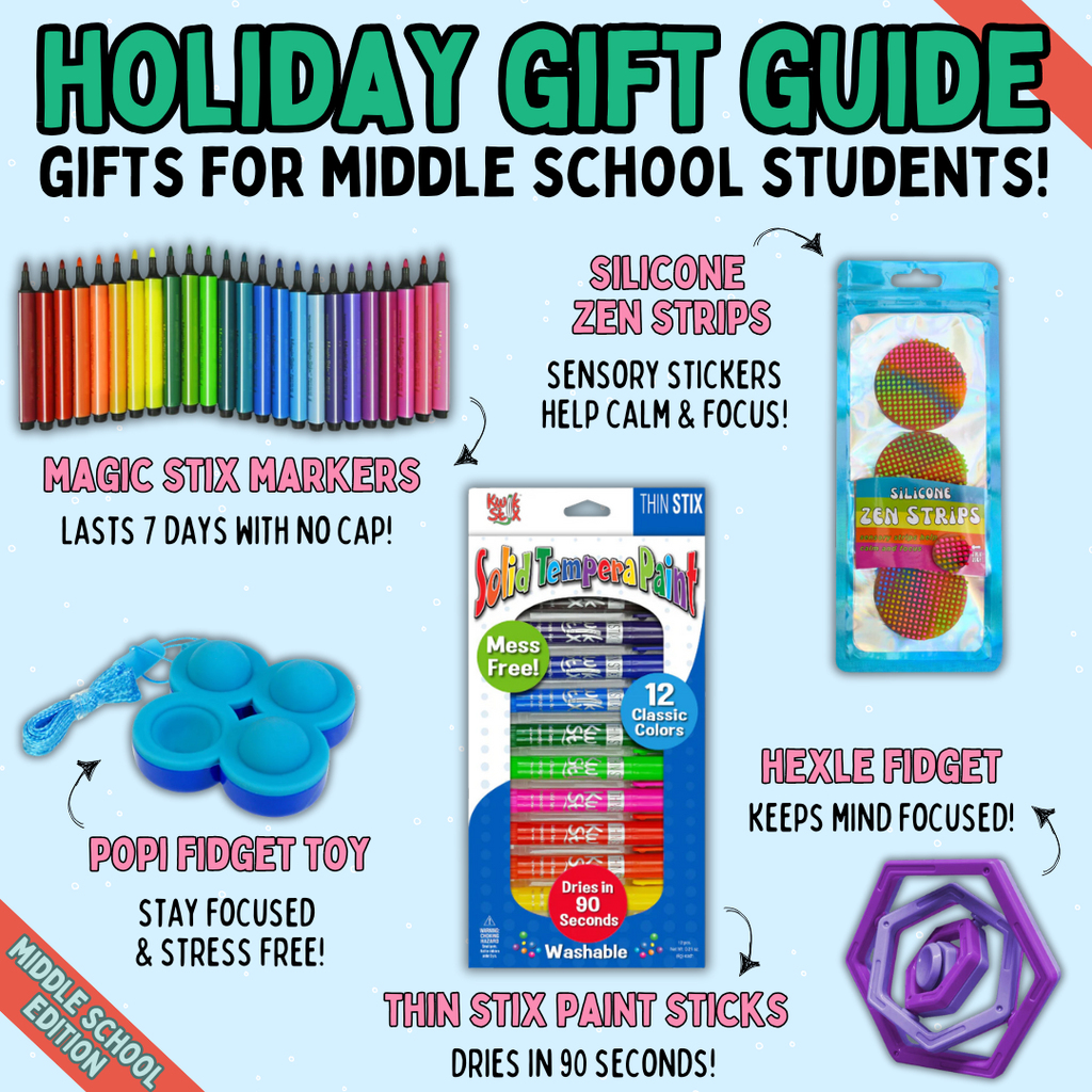 Holiday Gift Guide for Middle Schoolers: Creative & Engaging Gifts They’ll Love