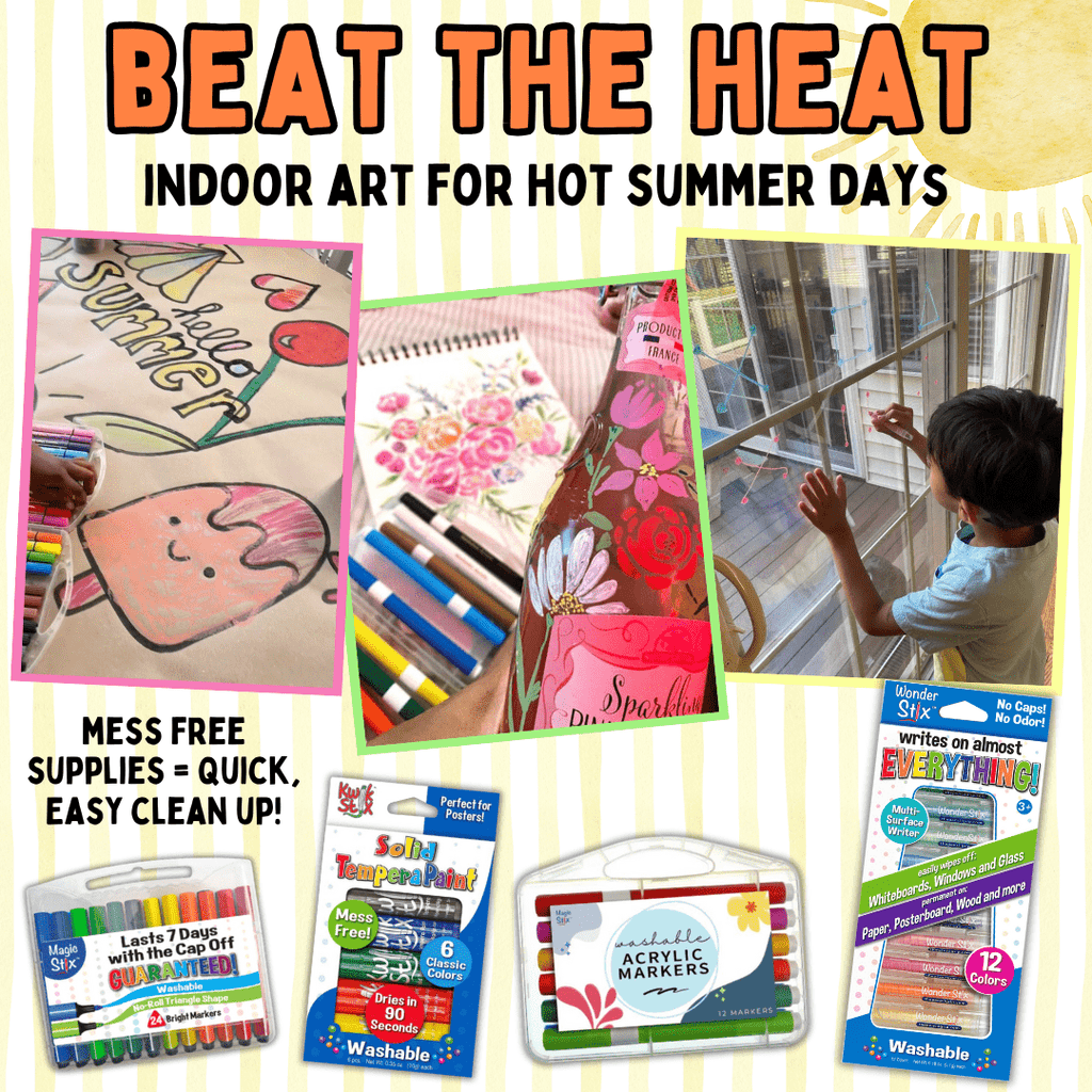 Beat the Heat: Indoor Art Projects for Hot Summer Days!