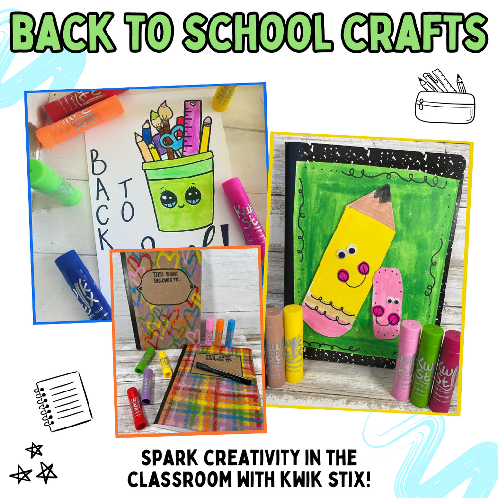 Crafty and Quick: 10 Back-to-School Projects with Kwik Stix!