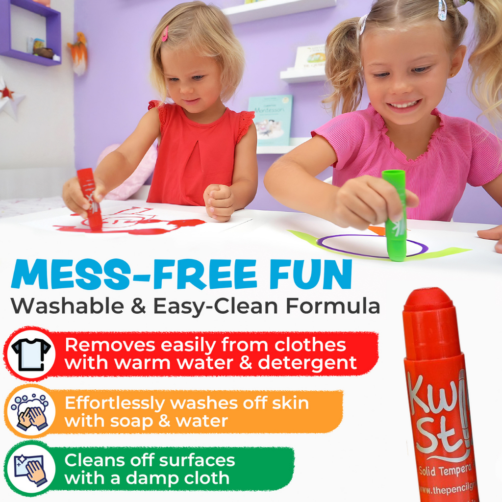 Washable and Mess-Free
