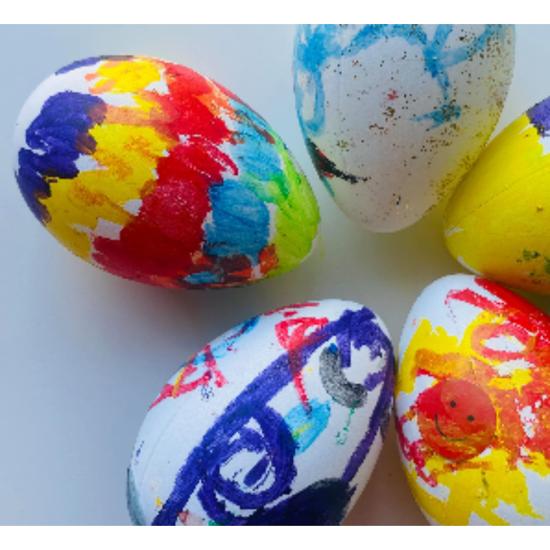 painted easter eggs