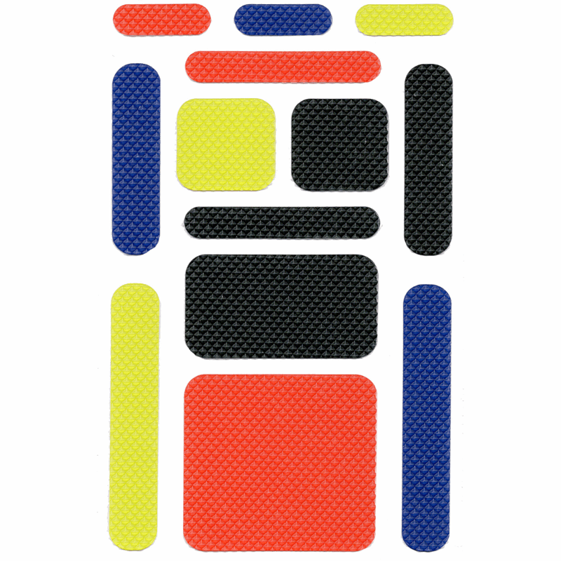 anywhere zen strips  in primary colors