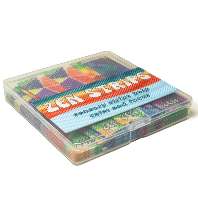 zen strips 40 piece box bumpy brights strips 