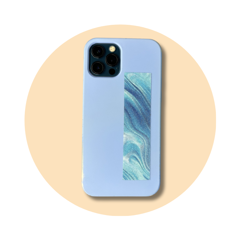 zen strip on phone case