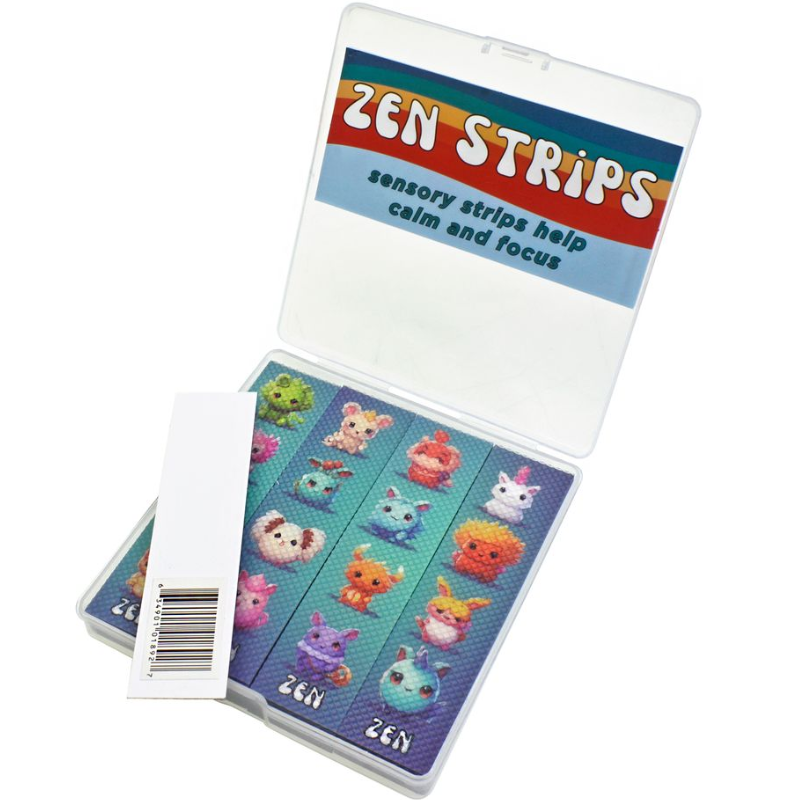 zen strips 40 piece box bumpy cuties strips