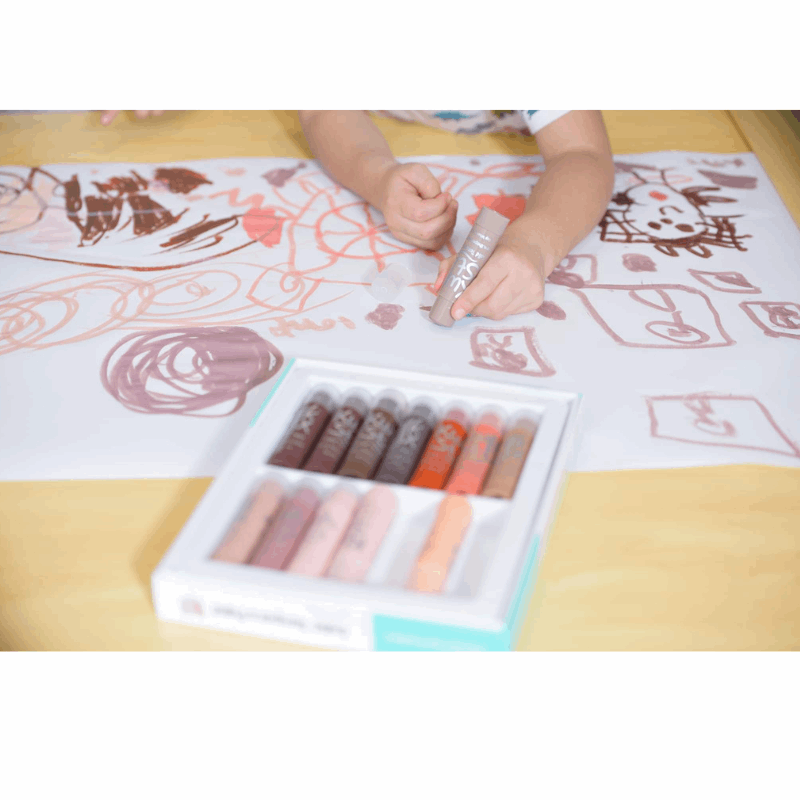 drawing with global skin tone kwik stix