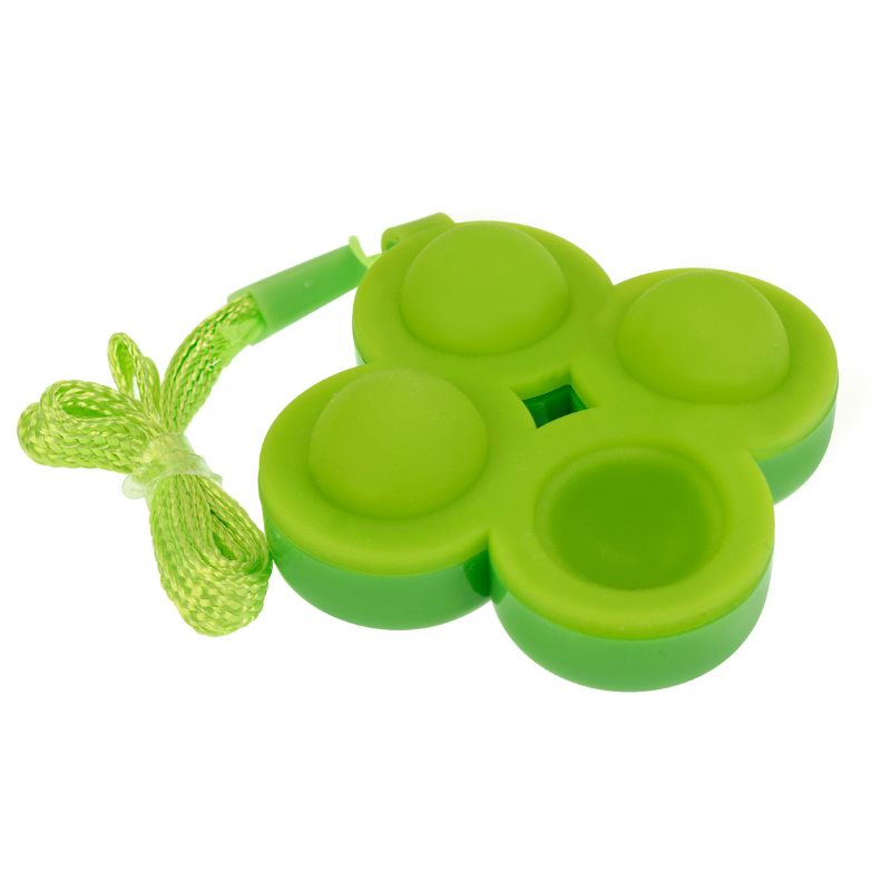 popi fidget toy in green