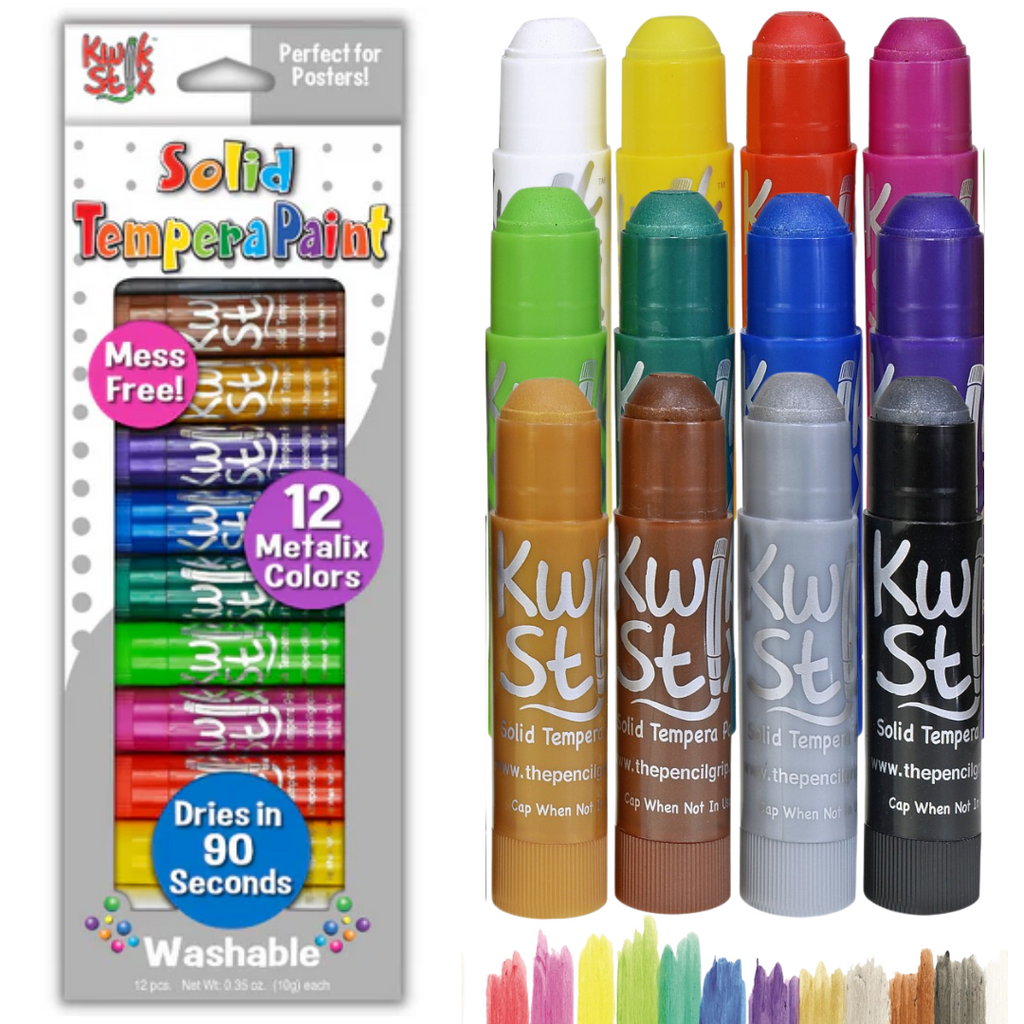 kwik stix 12 pack metallic 