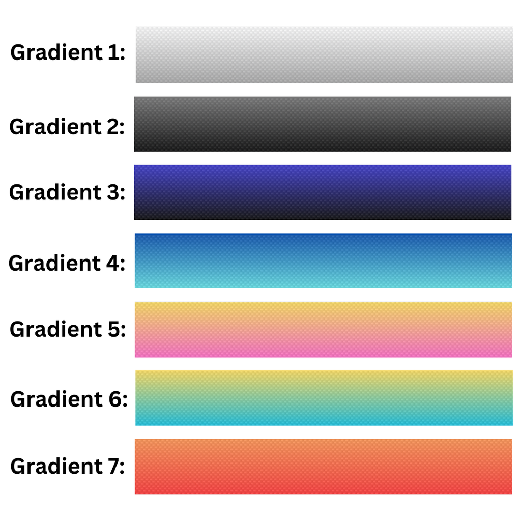create a custom zen sticker gradient backgrounds