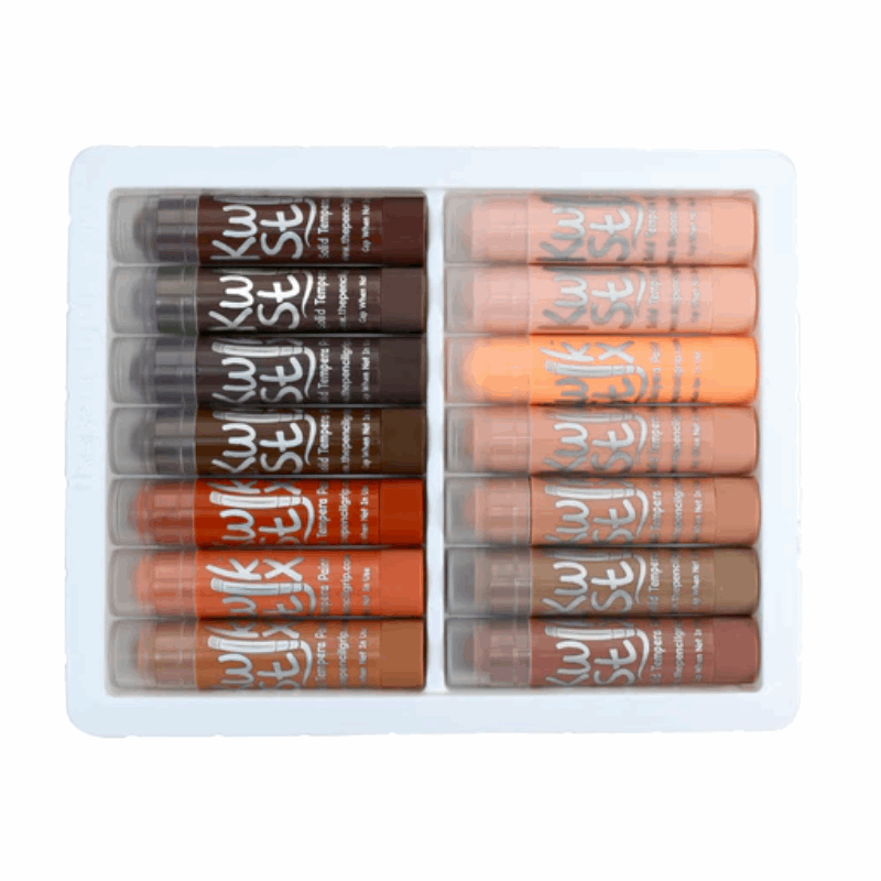 14 Global Skin Tone Kwik Stix Colors