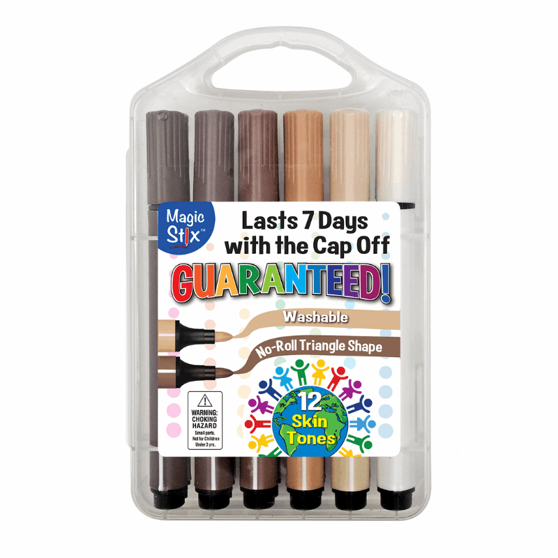 12 magic stix markers global skin tones