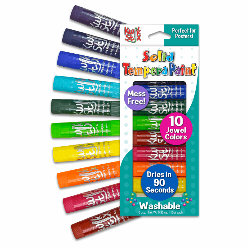 Kwik Stix, Set of 10 Jewel Tones