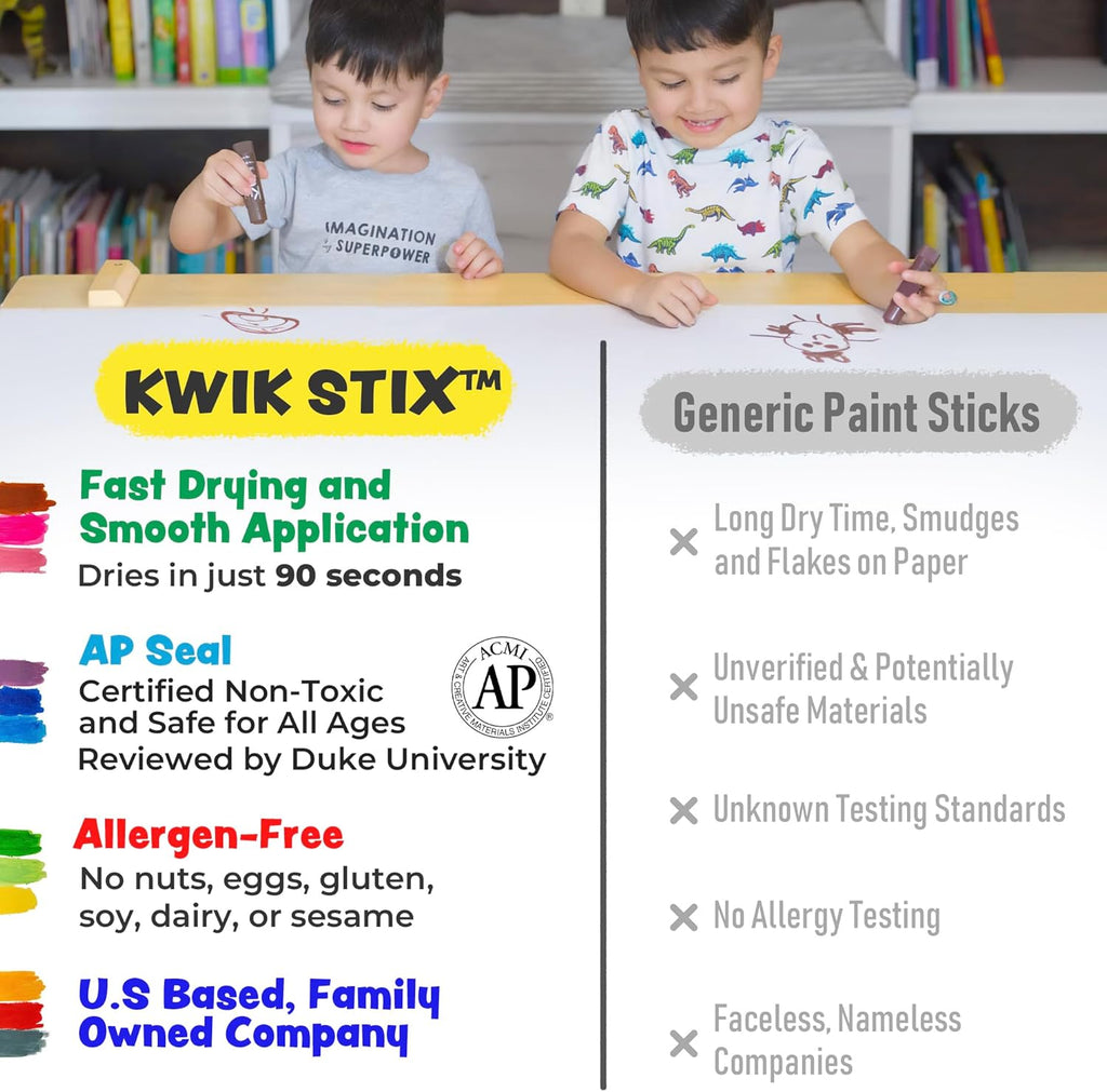 Kwik Stix Comparison