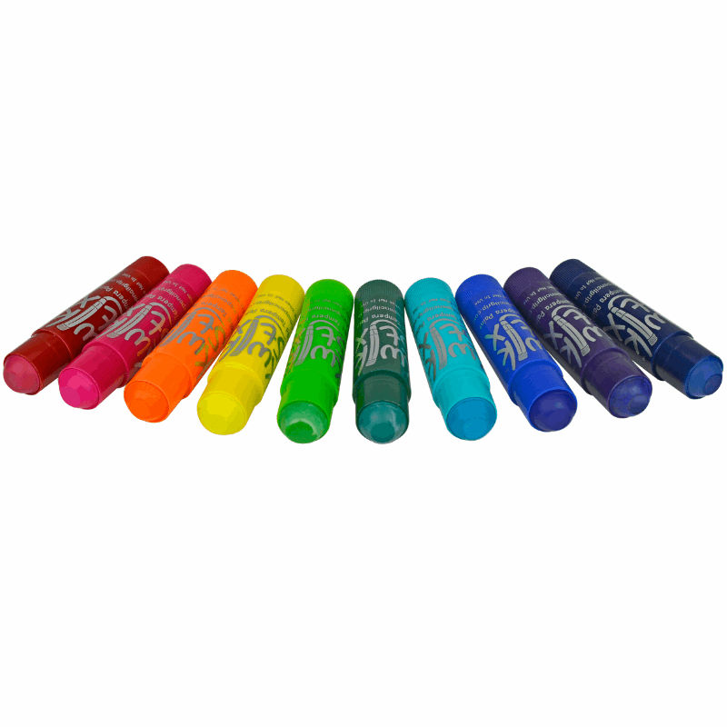 jewel tone kwik stix solid tempera paint sticks