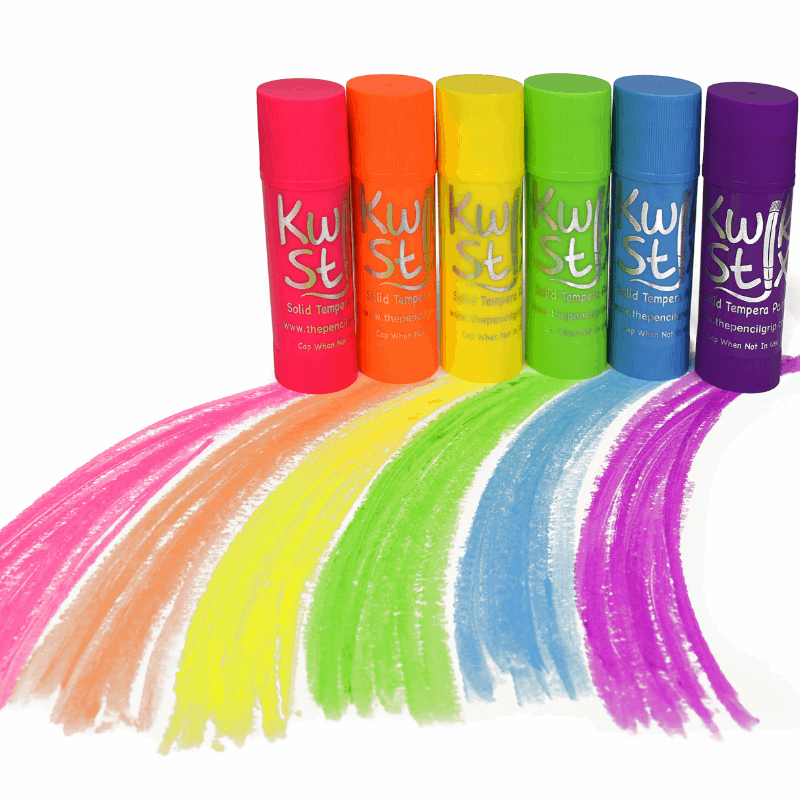 neon jumbo solid tempera paint sticks perfect for kids