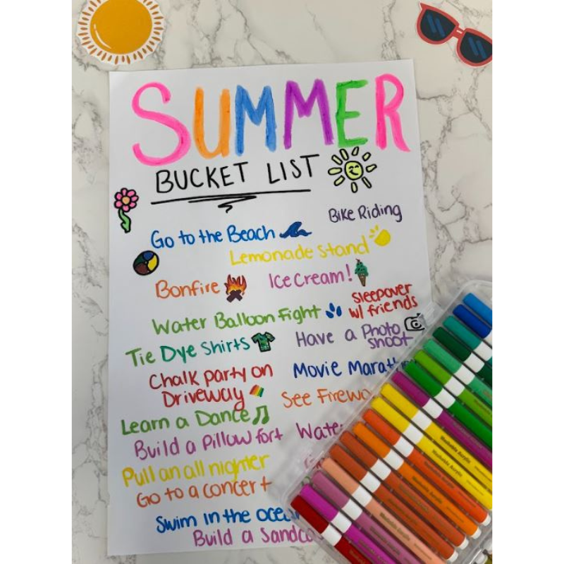 Summer Bucket List Craft