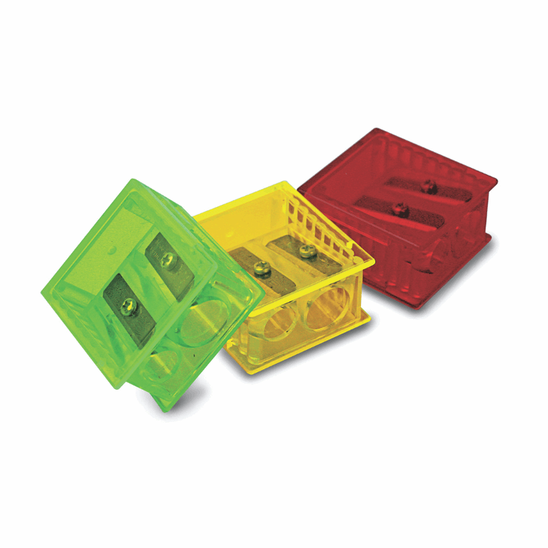 eisen square 2 hole pencil sharpener