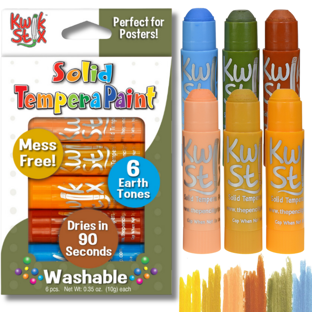 earth tone kwik stix 6 packs