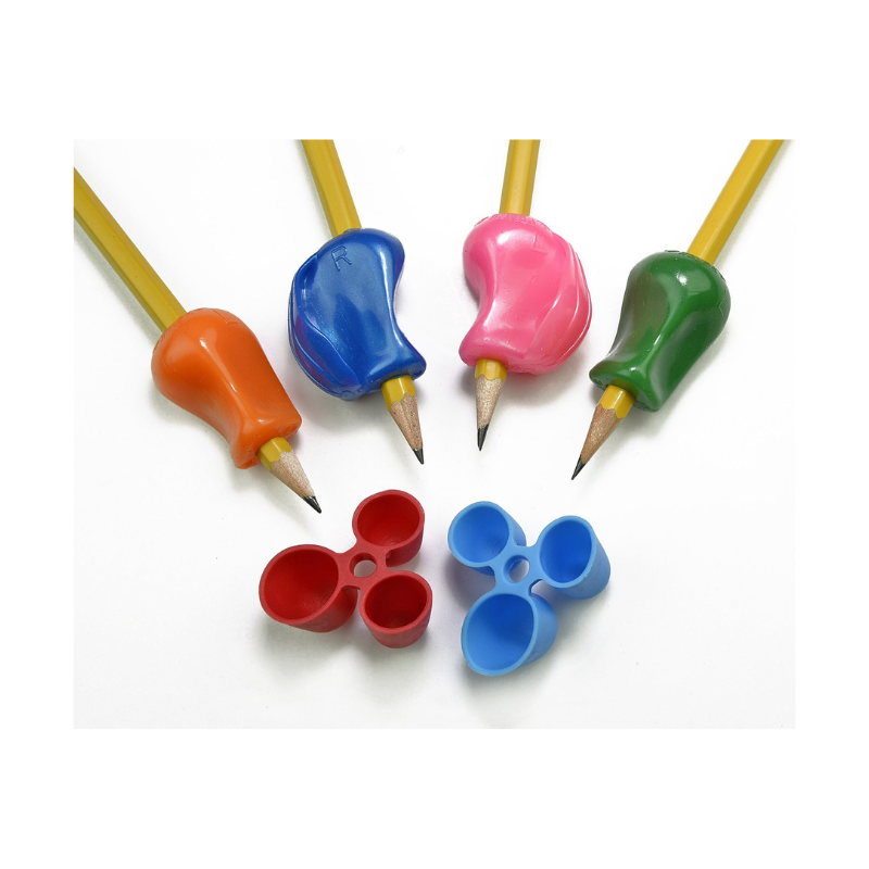 Pencil Grip Best Sellers 6 Pack; 2 each: Original Pencil Grip, Crossover Grip. Medium Size Claw Grip